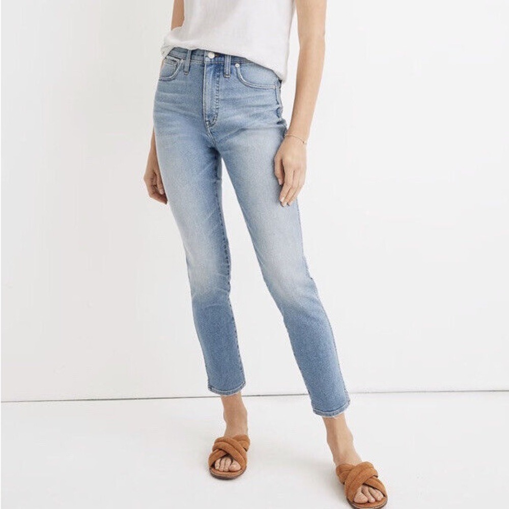 GUC Madewell 10” High-Rise Skinny Crop